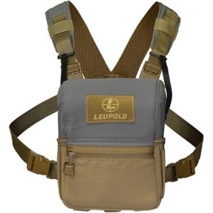 ENCLOSED BINOCULAR HARNESS MAGNETIC TAN/GRAY