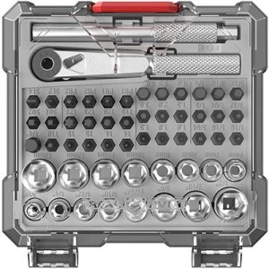 X3 DRIVER 52-PIECE SOCKET & GUNSMITHING BIT SET