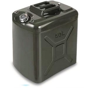 MILITARY STYLE 50L JERRY FUEL CAN O.D. GREEN
