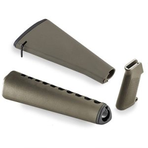 COMPLETE RETRO A1 FURNITURE KIT FOR AR-15 OD GREEN