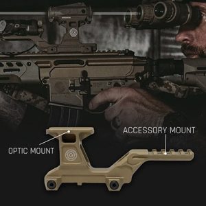 HYDRA V2 DUAL OPTIC MOUNT KIT FOR AIMPOINT MICRO-T2 FDE