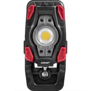 CL10R CLAMP LIGHT 1150 LUM W/ULTRA VIEW FLOOD LIGHT BLK/RED