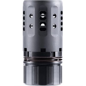 PYRO 2.0 MUZZLE BRAKE W/DA451 KEYMICRO & .45 CAL FRONT CAP