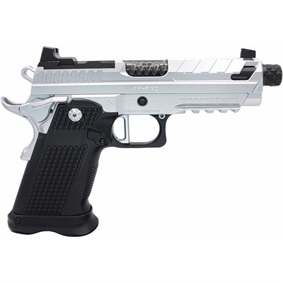 XP PRO 9MM LUGER 4''BBL THREADED (2)17RD MAGS CHROME