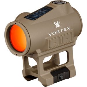 CF2-RD2-SLR CROSSFIRE II 2 MOA SOLAR RED DOT SIGHT TAN