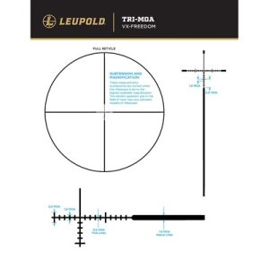 VX-FREEDOM 3-9X40MM SFP CDS TRI-MOA RETICLE BLACK