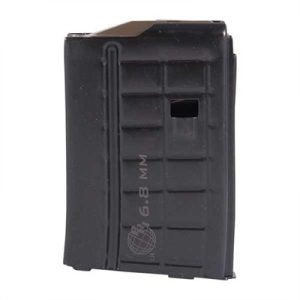 AR-15 MAG 6.8 SPC, 22 NOSLER, 224 VALKYRIE 10RD STEEL BLK