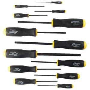 BONDHUS 8-PIECE STANDARD HEX SCREWDRIVER SET - .050-5/32