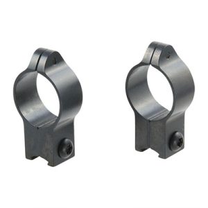 1'' HIGH (0.60'') 11MM DOVETAIL RINGS, BLACK
