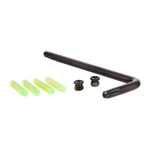 DI NIGHT SIGHT FIBER/ RETAINER REPLACEMENT, GREEN/BLK