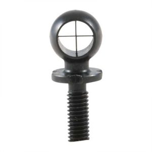 CROSSHAIRS STANDARD HOODED FRONT SIGHT BRASS BLACK