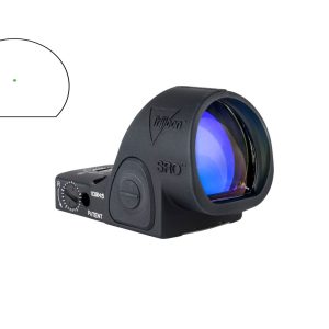 TRIJICON SRO ADJ SIGHT LED 1.0 MOA GRN