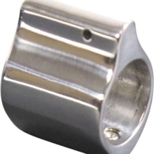 GUNTEC LOW PROFILE GAS BLOCK - .750 DIA POLISHED STAINLESS